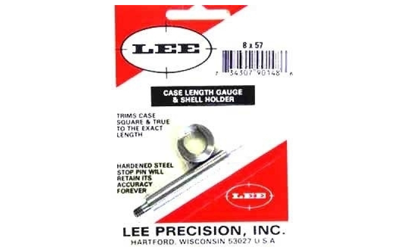 Lee Precision Lee length gauge/ shellholder, 8x57 mauser